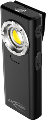 ANSMANN LED-Akkuhandleuchte 1200 lm, IPX6, Distanzsensor, 3 Stufen, USB-C