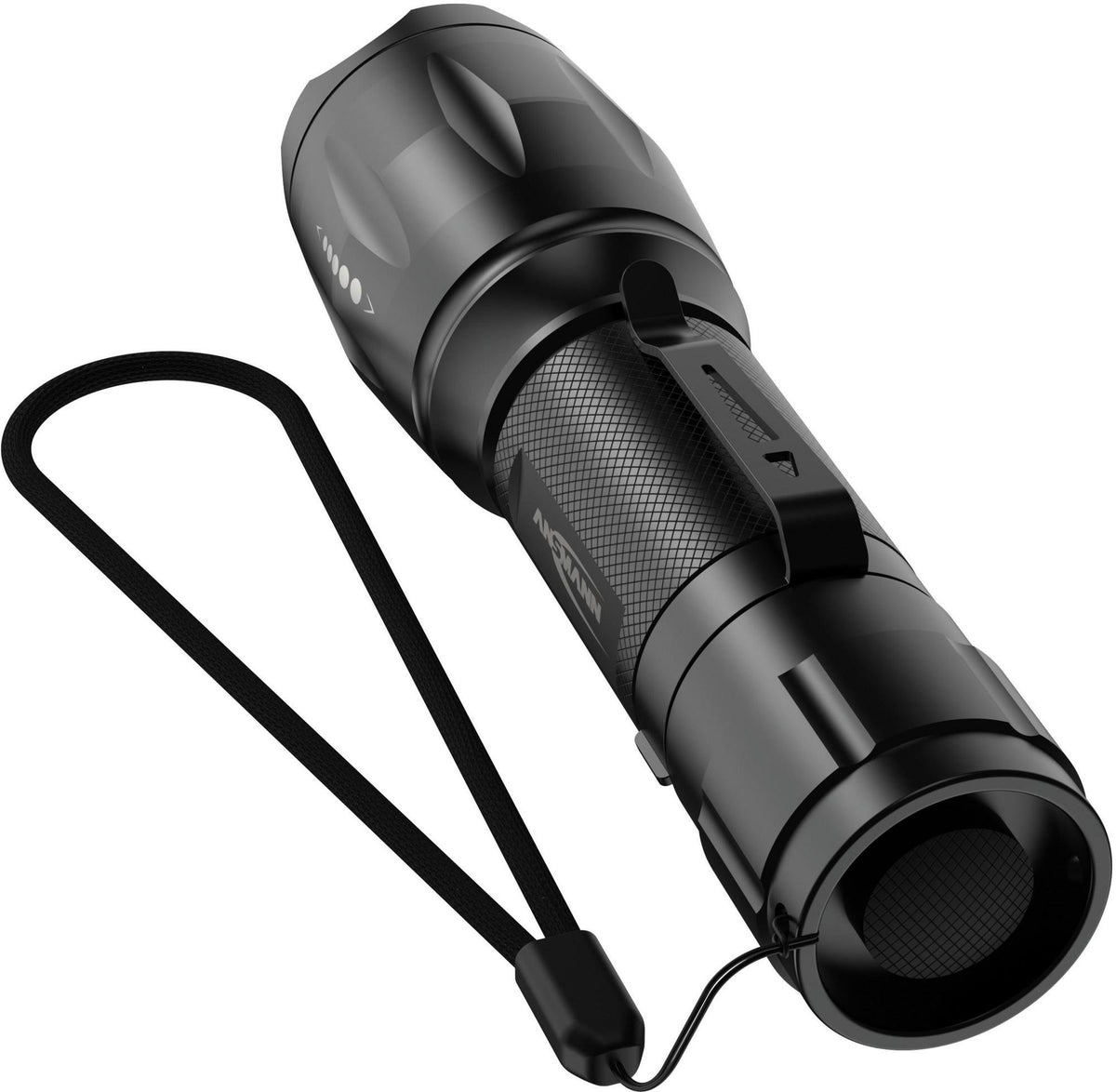 ANSMANN Action 400 UV LED-Taschenlampe – 90 lm, UV-Licht, 3x AAA, 50 m Reichweite