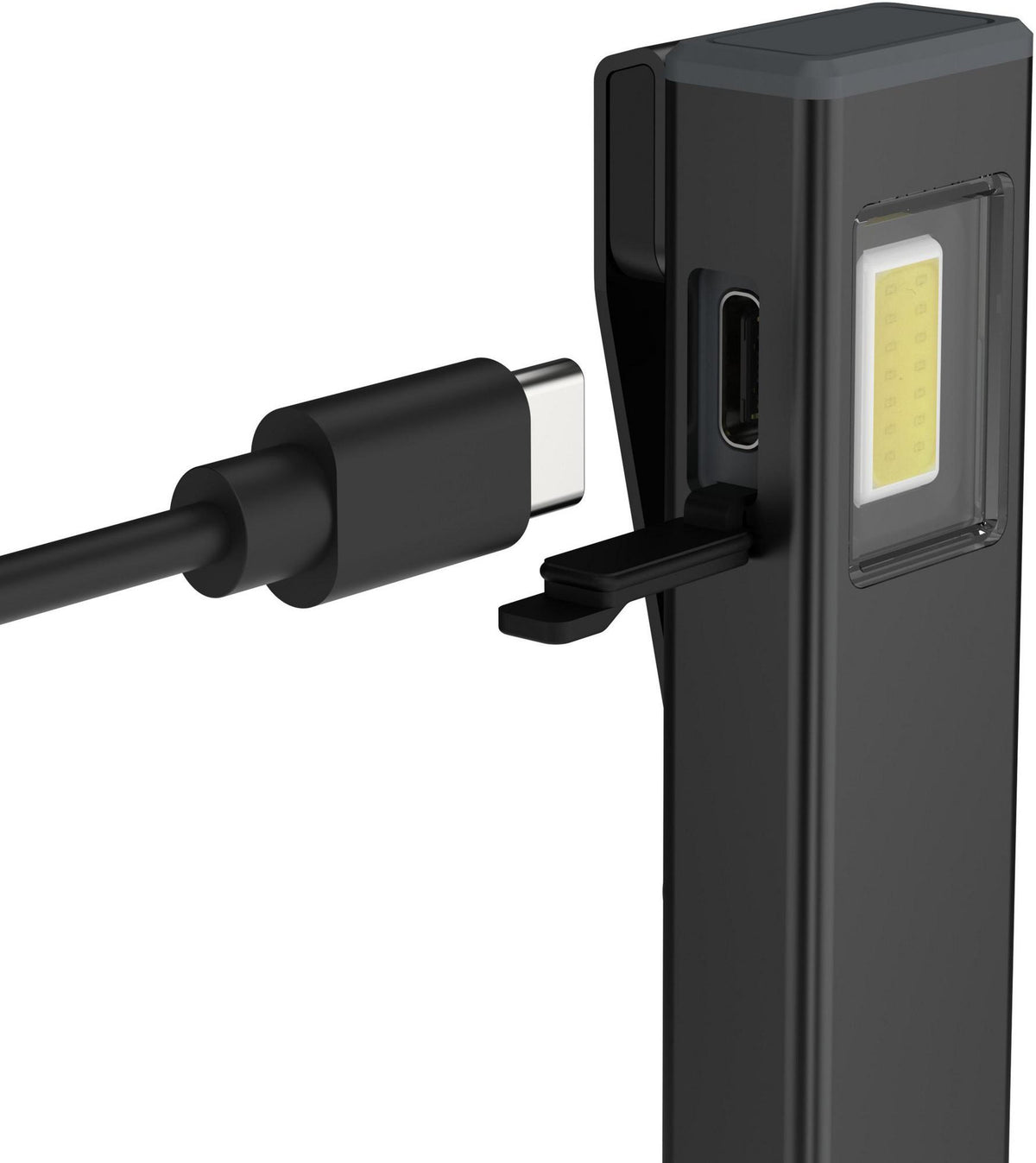 ANSMANN LED-Akkuhandleuchte Mini-Booster-550R, 550 lm, USB-C, 3 Stufen
