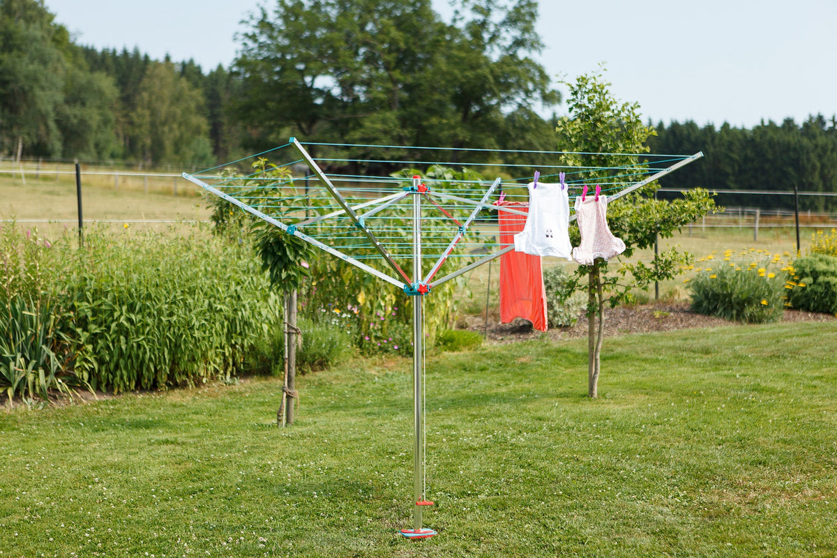 BLOME Wäschespinne Alustar Höhe 188 cm Kantenlänge 188 cm Aluminium