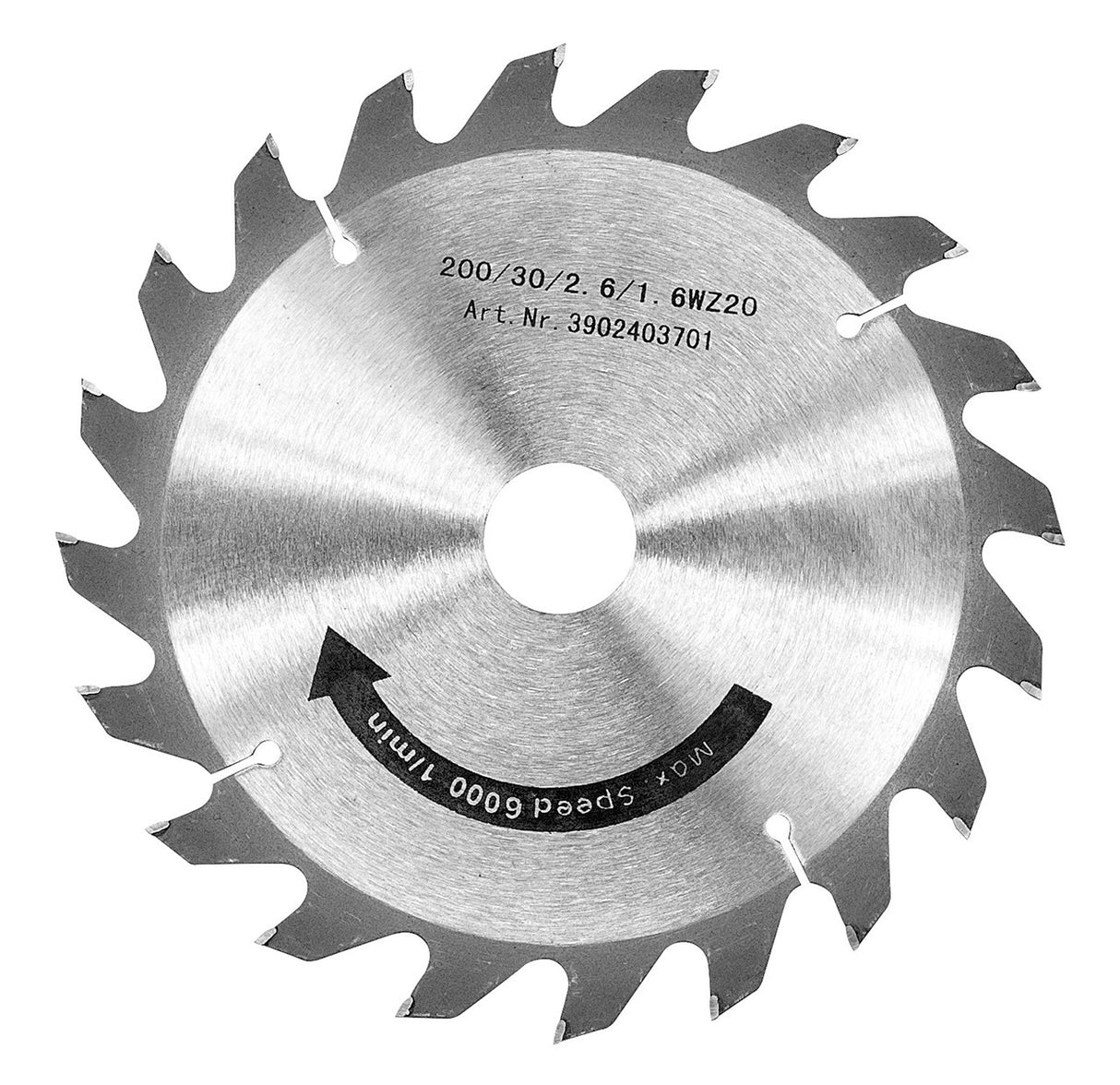 BERNARDO Kreissägeblätter – Modell HM-Kreissägeblatt 250 x 2,8 x 30 mm