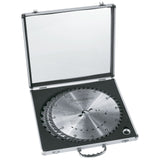 BERNARDO Sägeblattset im Aluminiumkoffer – Modell 3-tlg. Sägeblattset 250 mm, im Alukoffer