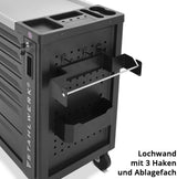 STAHLWERK Werkstattwagen PHOENIX mit 262 Premium-Werkzeugen und 7 Schubladen