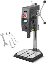 STAHLWERK MBD-800 ST Tischbohrmaschine – 800 W, Digitaldrehzahl, Lasermarkierung