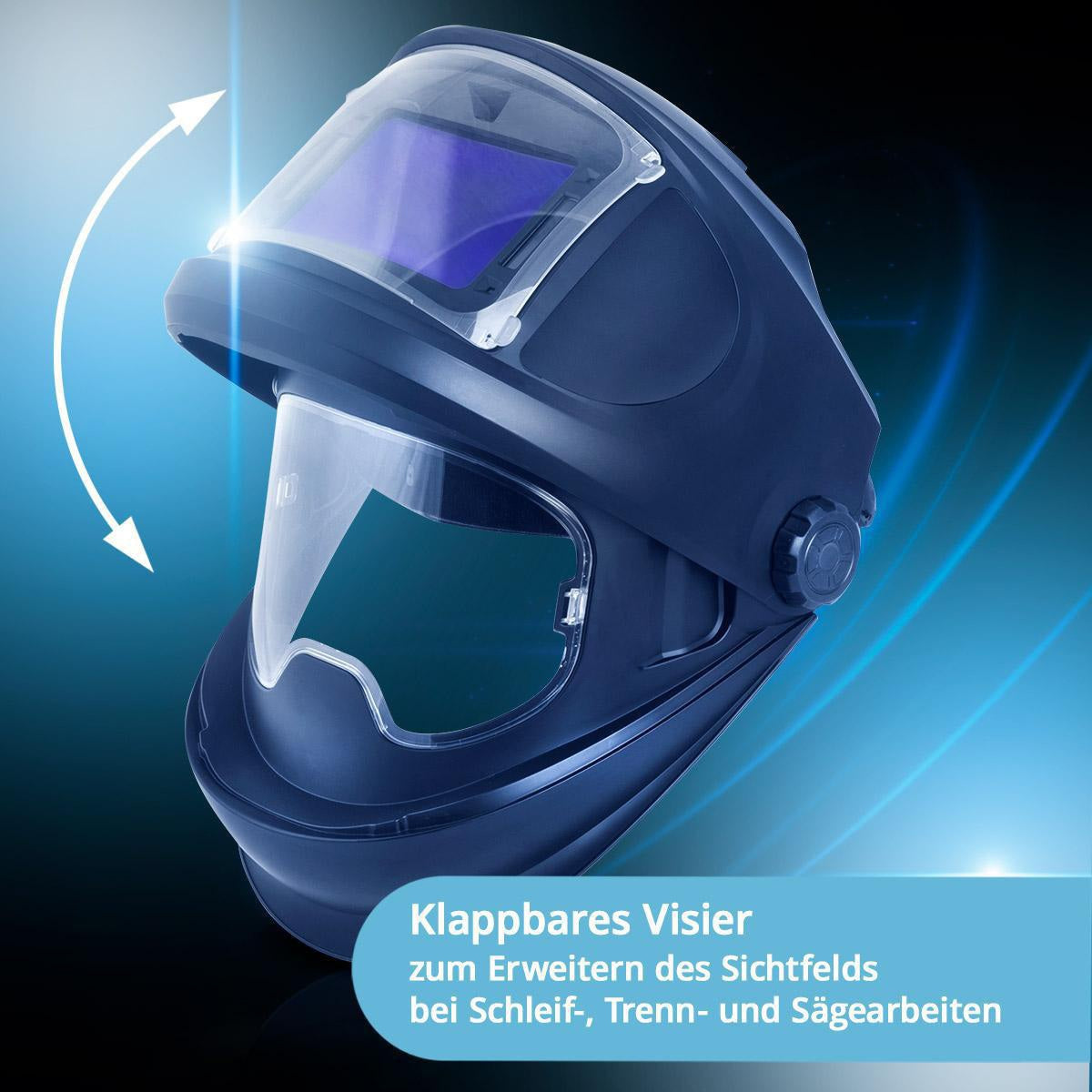 STAHLWERK Automatik-Schweißhelm MASTER AIR mit Frischluftsystem TH3 P R SL