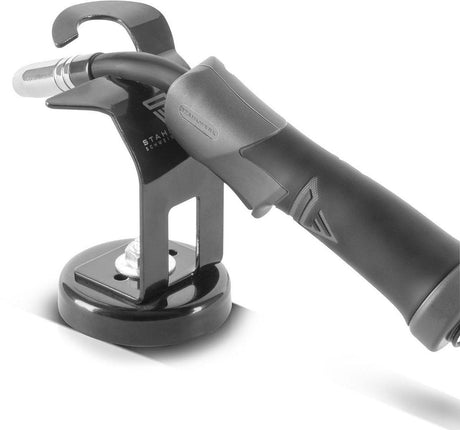 STAHLWERK Brennerhalter mit magnetischem Standfuß – Universeller MIG/MAG Schweißbrennerhalter