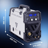 STAHLWERK MTM-200 ST Inverterschweißgerät – 3-in-1 Multiprozess 200 A MIG/MAG/WIG/MMA