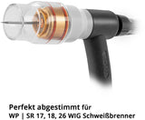 STAHLWERK Gaslinsen-Set 14-teilig für WIG-Schweißbrenner WP-17/18/26 – Premium Zubehör