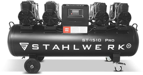 STAHLWERK Kompressor ST-1510 Pro 1000 l/min 10 bar 150 l ölfrei Brushless