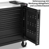STAHLWERK Werkstattwagen PHOENIX mit 262 Premium-Werkzeugen und 7 Schubladen