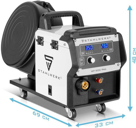 STAHLWERK MIG MAG 350 DP IGBT Schutzgasschweißgerät 350 A wassergekühlt