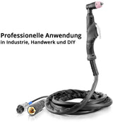 STAHLWERK Plasmahandbrenner AG-60 mit 5 m Schlauchpaket – luftgekühlt bis 70 A