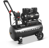 STAHLWERK Kompressor ST-310 Pro – 250 l/min, 8 bar, 30 l, ölfrei & flüsterleise