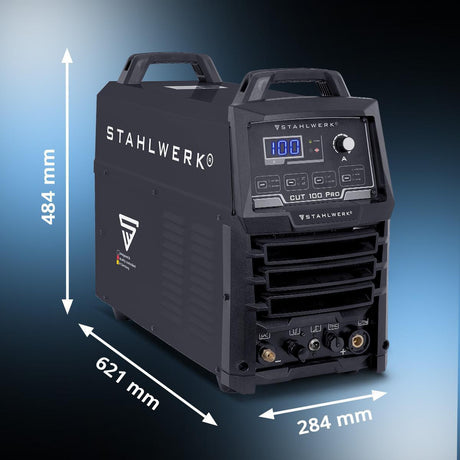 STAHLWERK CUT 100 P Digital Plasmaschneider 100 A mit Zubehör