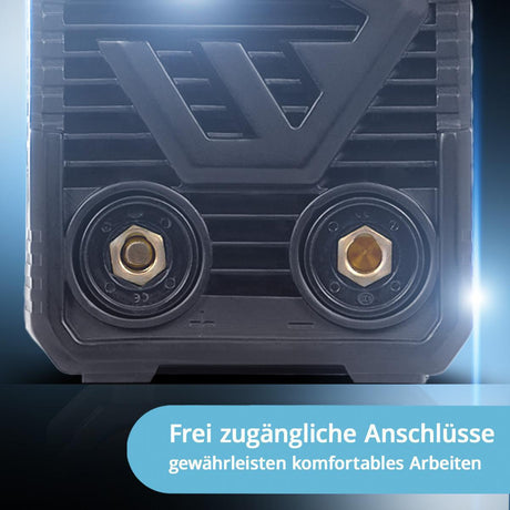 STAHLWERK Elektrodenschweißgerät ARC 200 MD mit Zubehör 20-200 A – IGBT-Inverter, Hotstart & Anti-Stick
