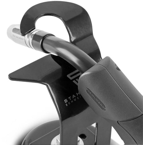 STAHLWERK Brennerhalter mit magnetischem Standfuß – Universeller MIG/MAG Schweißbrennerhalter