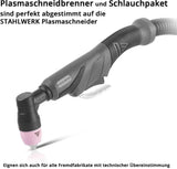 STAHLWERK Plasmahandbrenner AG-60 mit 5 m Schlauchpaket – luftgekühlt bis 70 A