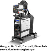 STAHLWERK MIG MAG 400 Pro Inverterschweißgerät – 400 A, Wasserkühlung, vollsynergisch