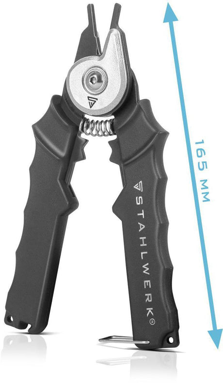 STAHLWERK Düsenzange 15-18mm – 4-in-1 MIG MAG Schweißzange für Gasdüsen