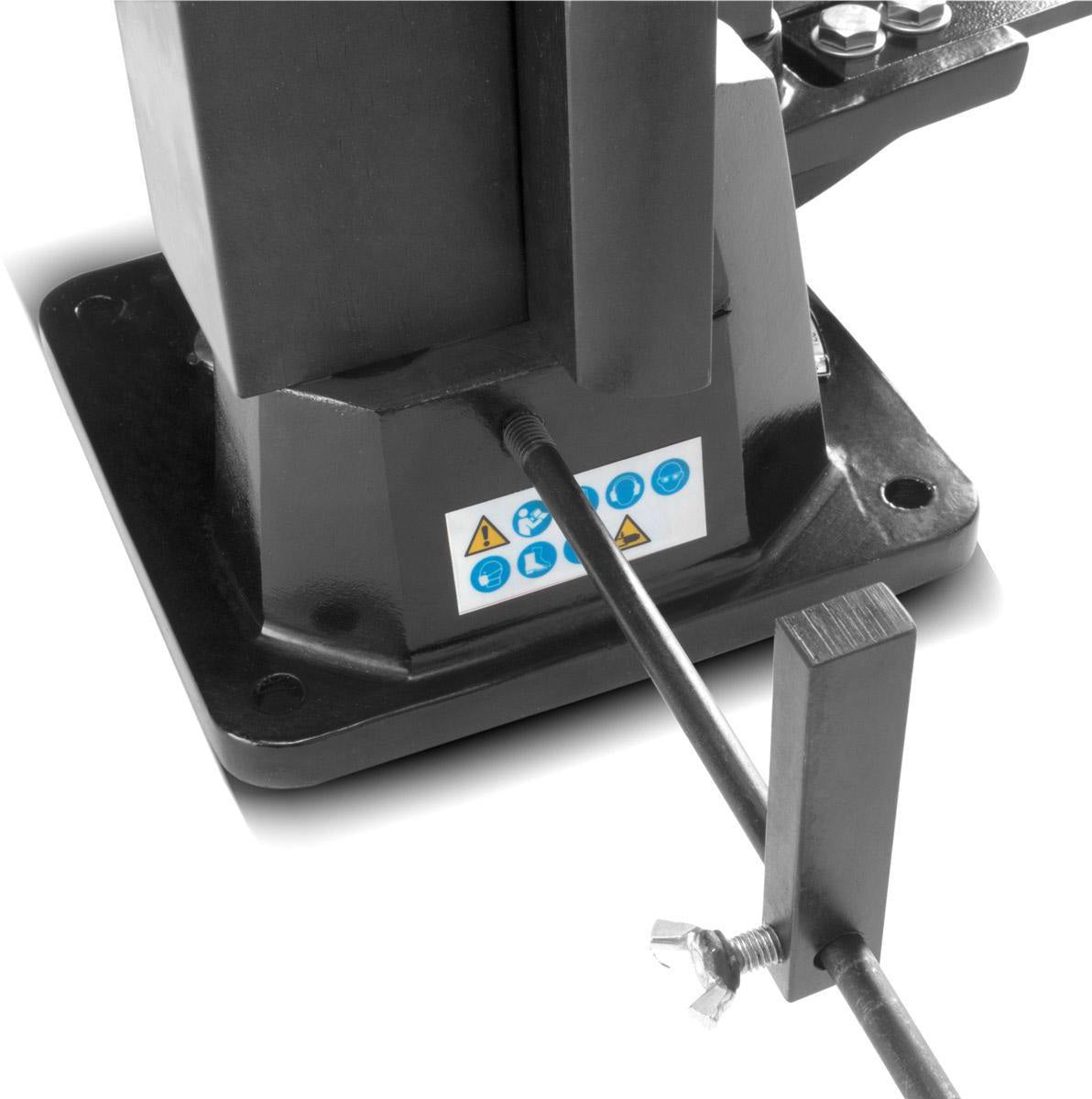 STAHLWERK UB-100 ST Universal Biegemaschine – Biegewinkel bis 120° für Flach-, Vierkant-, Rund- und Winkelstahl