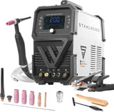 STAHLWERK AC/DC WIG 200 ST Digital Inverterschweißgerät – 3-in-1 WIG/MMA/Clean, 200 A, IGBT