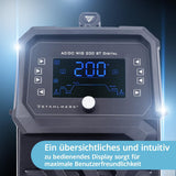 STAHLWERK AC/DC WIG 200 ST Digital Inverterschweißgerät – 3-in-1 WIG/MMA/Clean, 200 A, IGBT