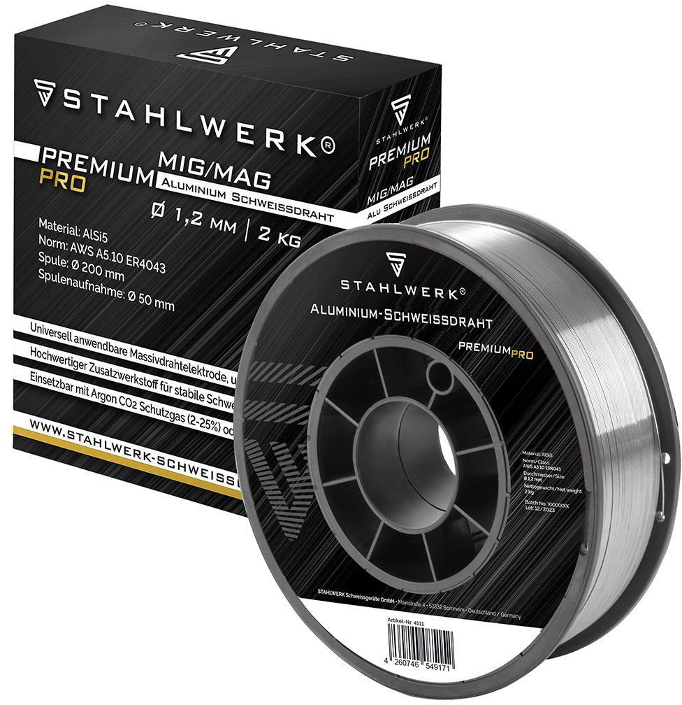 STAHLWERK Aluminium Schweißdraht ER4043 Si5 1,2 mm 2 kg S200/D200