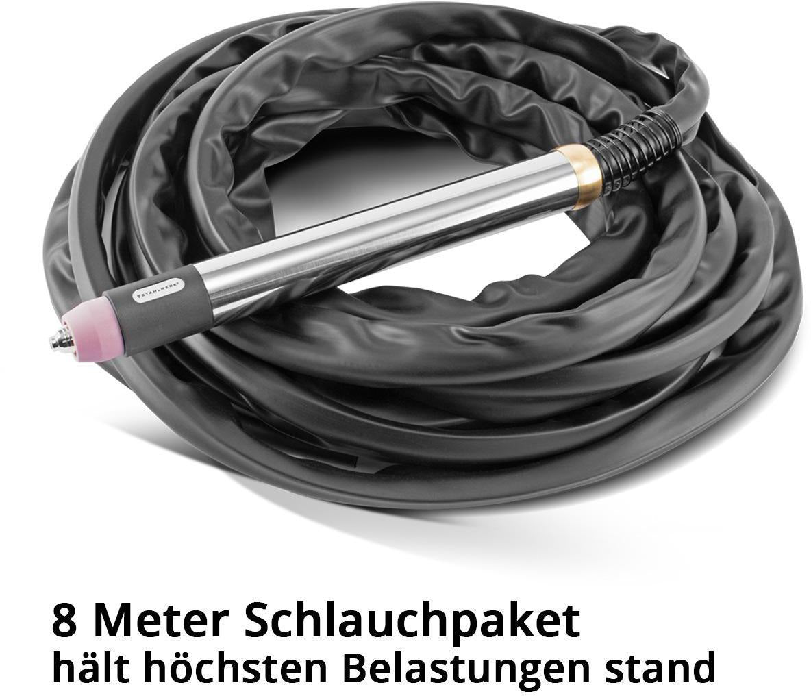 STAHLWERK Plasmabrenner P-60 CNC mit 8 m Schlauchpaket für präzise Plasmaschnitte