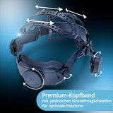 STAHLWERK Automatik-Schweißhelm BOOSTER AIR Frischluftsystem TH3 – 3-in-1 Schutzhelm mit P3-Filter