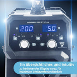 STAHLWERK MIG MAG 200 ST Plus MIG/MAG-Schweißanlage 200 A mit Zubehör