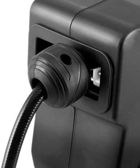 STAHLWERK Druckluftschlauchtrommel ID 9 mm 20 m mit Automatik-Aufroller