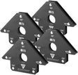 STAHLWERK Magnet-Schweißwinkel 50 lbs – 45°, 90° & 135° Winkelfixierer, 4er-Set