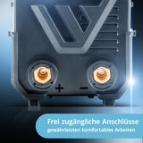STAHLWERK Elektrodenschweißgerät ARC 200 Synergic Pro mit Zubehör 10-200 A