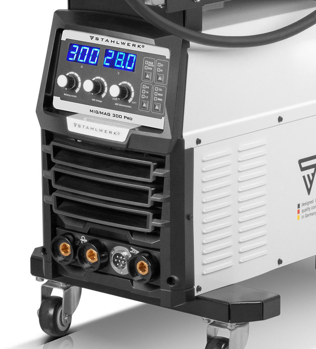 STAHLWERK MIG MAG 300 Pro Inverterschweißgerät 300 A IGBT mit Zubehör 3 m