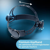 STAHLWERK Schweißerschutzhelm WORKER 3-in-1 96x39mm mit True-Colour-Technologie