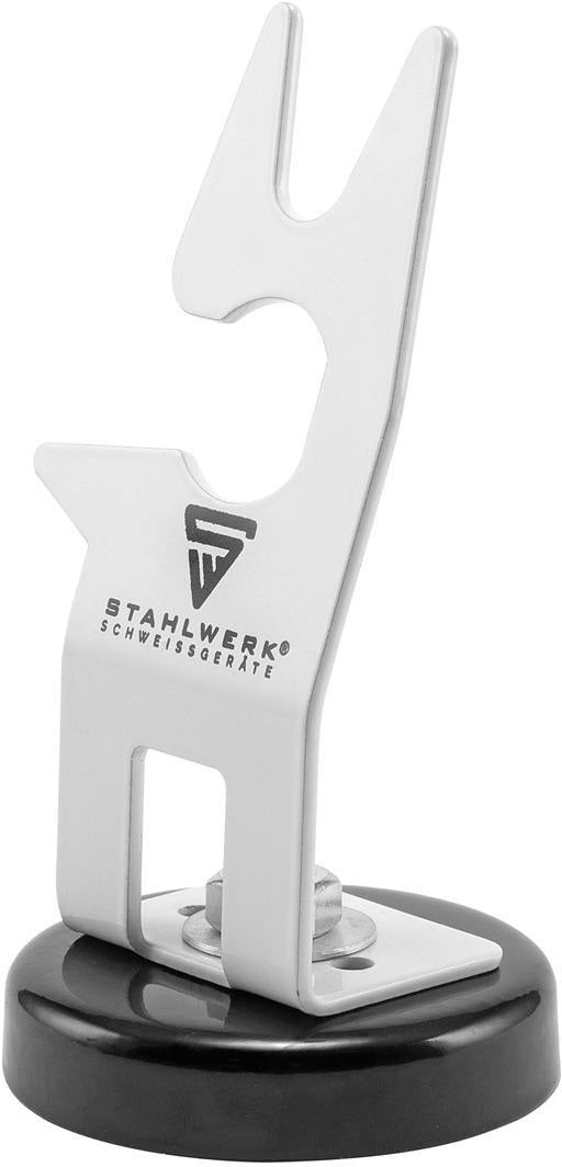 STAHLWERK Brennerhalter mit magnetischem Standfuß – Universelle Halterung für WIG, MIG und Plasma
