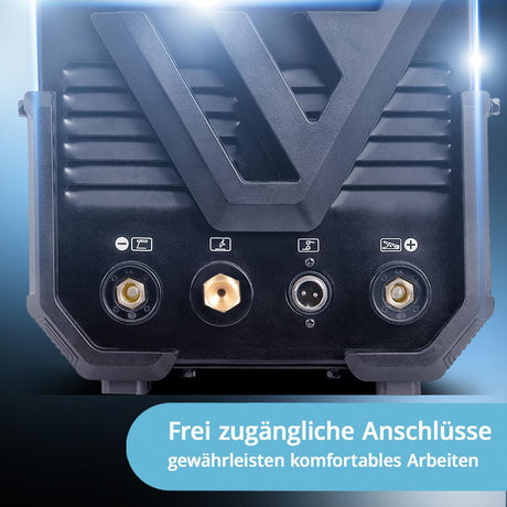 STAHLWERK TIG-Schweißanlage AC/DC WIG 200 ST mit Zubehör – 10-200 A, gasgekühlt, HF-Zündung