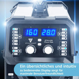 STAHLWERK CTM-416 PULS Pro Inverterschweißgerät 6-in-1 mit 160 A und Plasma-Schneider