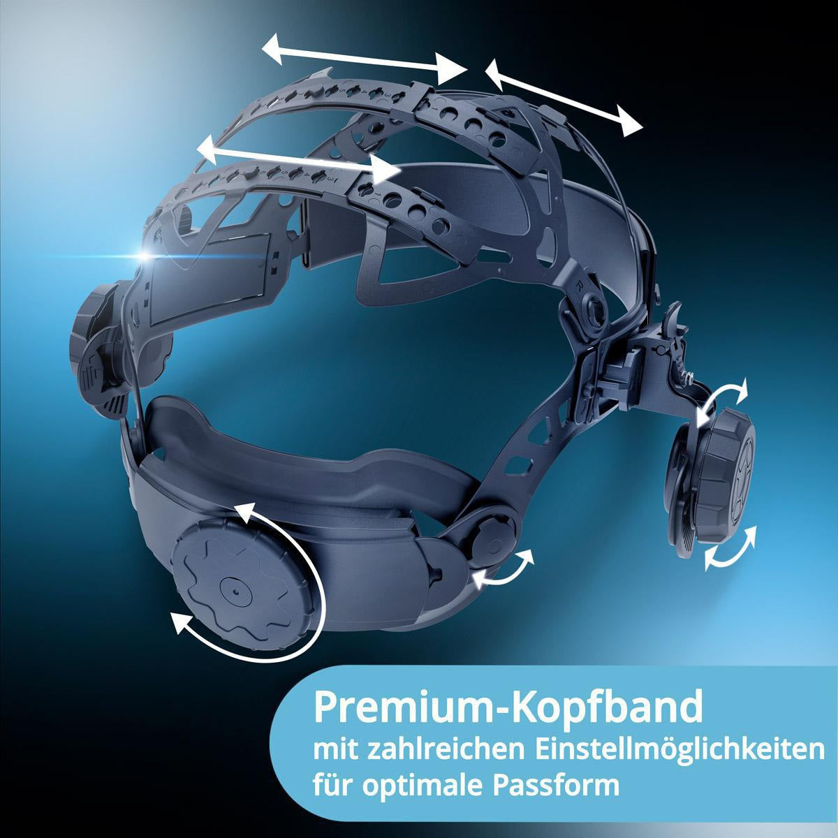 STAHLWERK Automatik-Schweißhelm SPLIT 3-in-1 mit 116 x 81 mm Sichtfeld und True-Colour-Technologie