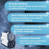STAHLWERK Inverterschweißgerät AC/DC WIG 200 Puls Pro | 5-200 A mit Zubehör