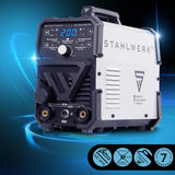 STAHLWERK DC WIG 200 ST TIG-Schweißanlage mit Zubehör – 200 A, IGBT, 2-in-1 WIG/MMA