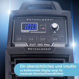 STAHLWERK CUT 100 P Digital Plasmaschneider 100 A mit Zubehör