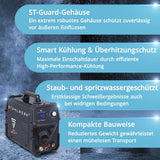 STAHLWERK Plasmaschneidinverter CUT 50 P mit Zubehör – 15–45 A, HF-Pilotzündung, bis 15 mm Baustahl