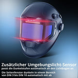 STAHLWERK Automatik-Schweißhelm SPLIT 3-in-1 mit 116 x 81 mm Sichtfeld und True-Colour-Technologie