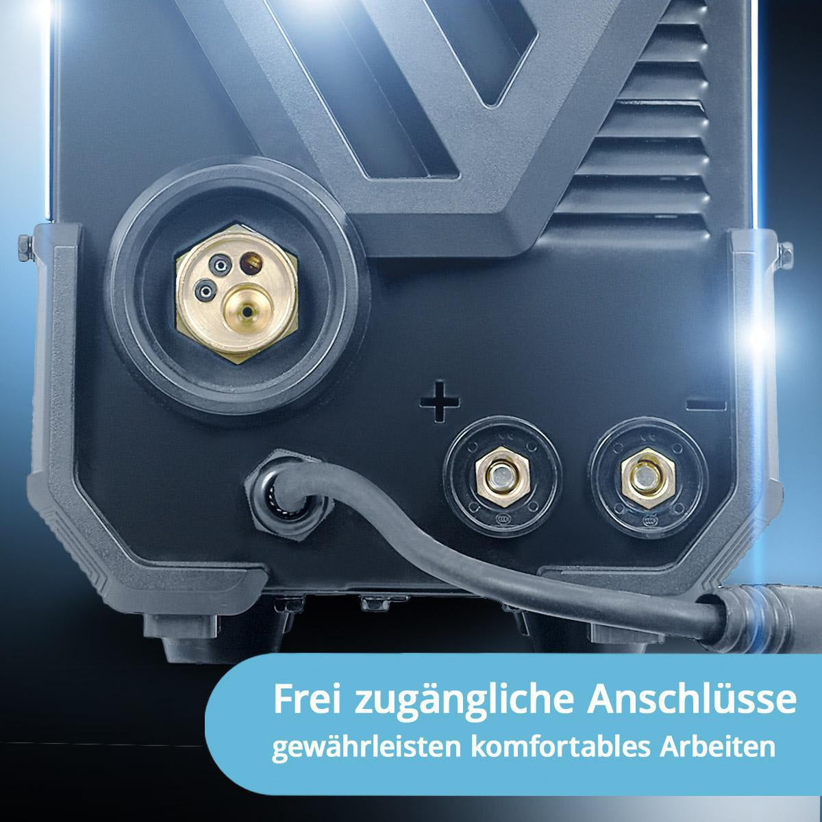STAHLWERK MIG MAG 200 ST Digital MIG/MAG-Schweißanlage 200 A mit Zubehör
