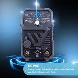 STAHLWERK DC WIG 200 ST TIG-Schweißanlage mit Zubehör – 200 A, IGBT, 2-in-1 WIG/MMA