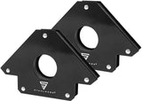 STAHLWERK Magnet-Schweißwinkel 34 kg / 75 lbs daN, 45° / 90° / 135°, 2er-Set