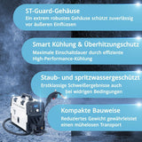 STAHLWERK MIG MAG 160 M Schutzgasschweißgerät – 160 A, 230 V, IGBT, 4-in-1 Inverter