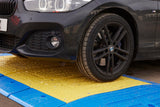 OXFORD Grabenbrücke LowPro® 15/05 Road Plate gelb-blau 1500x500 mm 44 t für sichere Grabenüberquerung