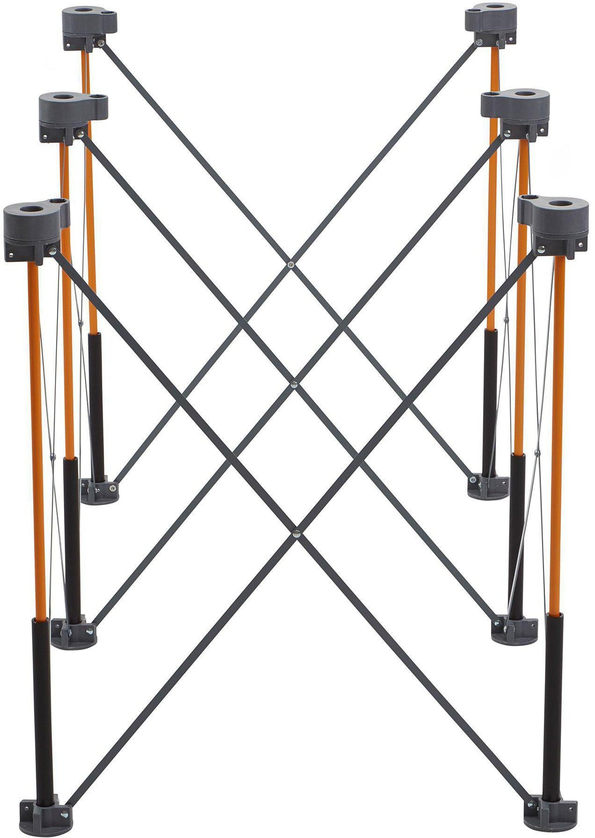 OX TOOLS BORA Centipede CK6S Untergestell – Tragfähigkeit 1133 kg, 124 x 64 x 76 cm